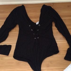 Long sleeve body suit